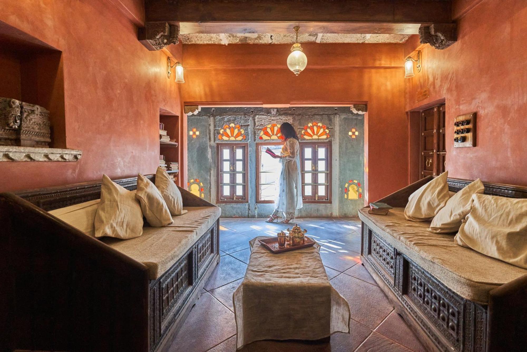 Kaladwas Lal Haveli Hotell Udaipur Exteriör bild
