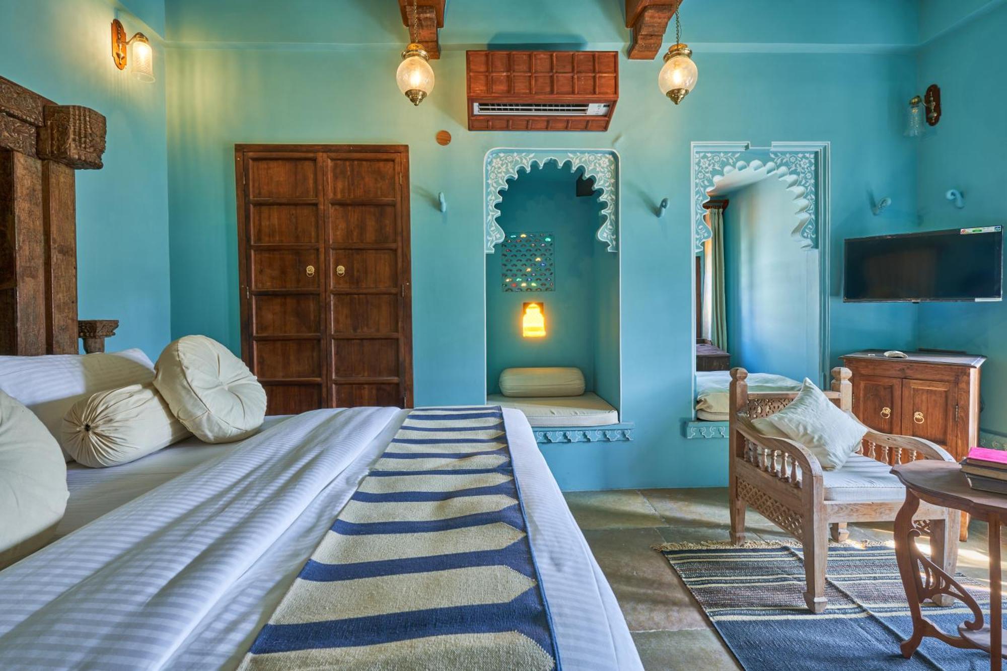 Kaladwas Lal Haveli Hotell Udaipur Exteriör bild