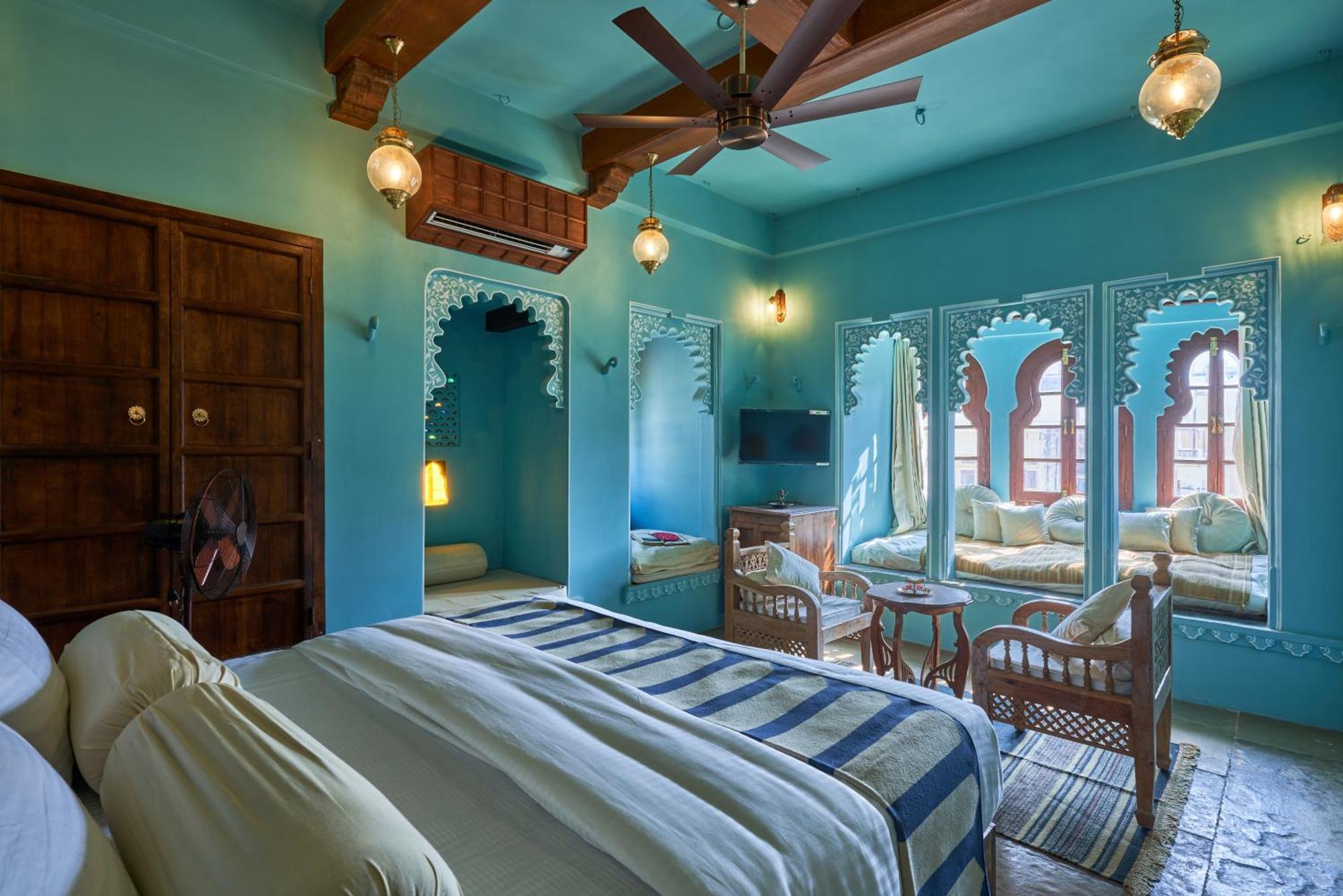 Kaladwas Lal Haveli Hotell Udaipur Exteriör bild